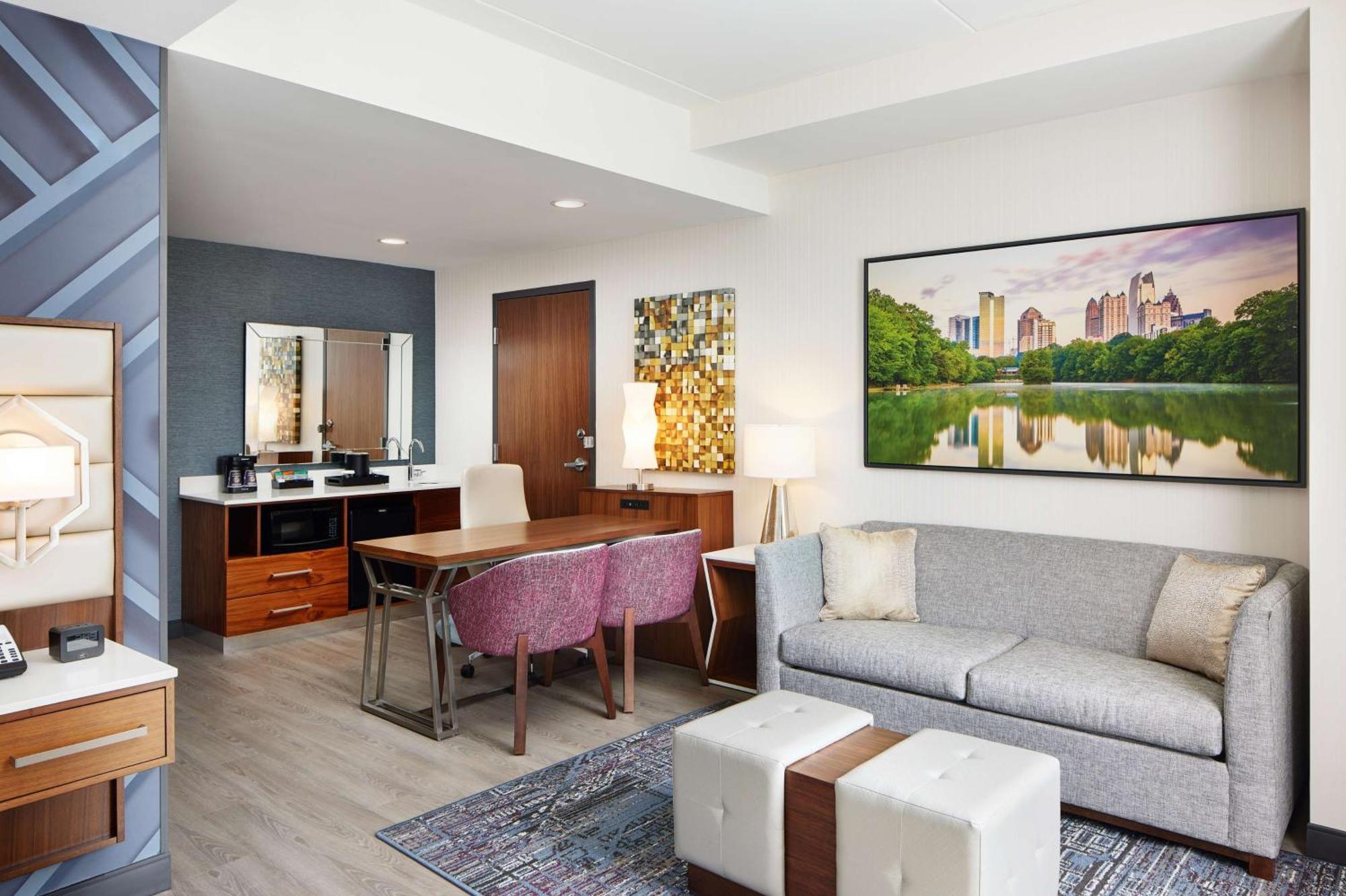Embassy Suites By Hilton Atlanta Airport North Hapeville Dış mekan fotoğraf